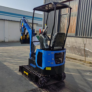 Mini escavatore cingolato 1 tonnellata compatto ad alta efficienza con 1 anno di garanzia per piccoli progetti di costruzione - Product Image 4