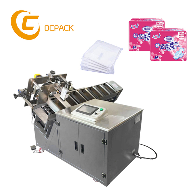 Hot Sales Semi-Automatic Sanitary Napkin Machine Lady Nursing Sanitary Pad Baby Diaper Packing Machine