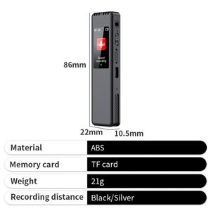 Mejor Grabadora de Voz Digital Inteligente Pequeña con Nivel de Reducción de Ruido Ajustable para Reuniones - Product Image 2