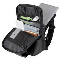 Tas Ransel Kain Film Anti Air DWR Trendy, Tas Laptop Kapasitas Besar Tahan Lama untuk Kantor, Perjalanan, dan Bersepeda