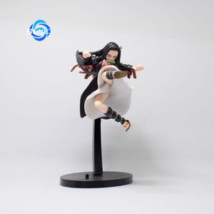 Figura de Acción de Anime de 19 cm (7.5 Pulgadas) de Kamado Nezuko de <span class=keywords><strong>Demon</strong></span> <span class=keywords><strong>Slayer</strong></span>, Fabricada en Resina de PVC - Product Image 5