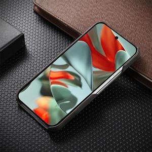 Étui en tissu d'épissure d'affaires pour <span class=keywords><strong>iPhone</strong></span> 16 17 Air 15 14 Plus 13 12 Pro Max sans cadre mat antidérapant - Product Image 6