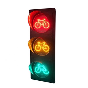 300/400MM LED Bike Traffic Light Red Green Led <strong>Pedestrian</strong> <strong>Crossing</strong> Traffic Signal Light - Product Image 2