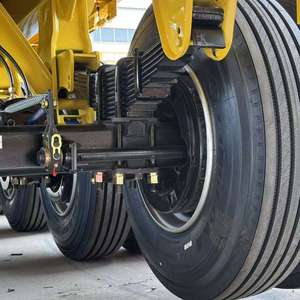 Fabricante Chino de Semirremolques de Plataforma Alta de 13 Metros, Semirremolque de Plataforma para Transporte de Carga de 40-80 Toneladas en Venta - Product Image 4