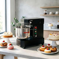 Commercial 15L Spiral Dough Mixer for Bakery, Pizza Shop & Small Business Mobile Cart Bread Cake Dough Kneading Equipment
