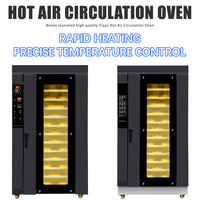 Four à air chaud industriel 12 plateaux Four à pâtisserie épaissi pour pizza pâtisseries biscuits rôti de poulet