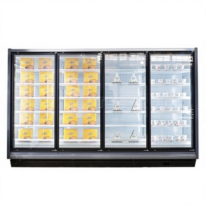 Refrigerador Vertical Comercial, Vitrina de Exhibición para Supermercado, Congelador con Puerta de Vidrio - Product Image 2