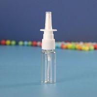 Flacon pulvérisateur nasal professionnel 10ml-50ml, rechargeable, en plastique
