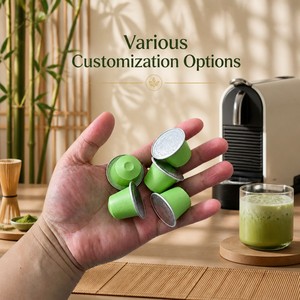 Specialized Matcha Tea Capsules Universal Compatibility For Home Office Coffee Machines Premium Organic Green Tea <b>Pods</b> - Product Image 1