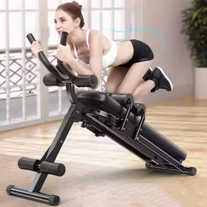 Panca Pieghevole in Acciaio per Esercizi AB, Attrezzatura Multifunzionale da Palestra, Panca Regolabile per Sit-up, <span class=keywords><strong>Fitness</strong></span> Domestico, Sicurezza e <span class=keywords><strong>Bodybuilding</strong></span> - Product Image 1