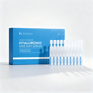 Sérum Booster d'Acide Hyaluronique Personnalisé OEM avec Complexe <span class=keywords><strong>Multi</strong></span>-Poids Moléculaire Hydratation Profonde 72H Anti-Sécheresse Réparation de la Barrière Cutanée - Product Image 1