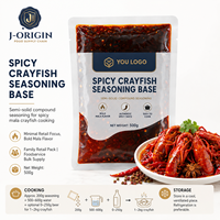 Base d'assaisonnement épicée pour écrevisses 500g, Sauce de cuisson Mala pour fruits de mer, Chongqing, Durée de conservation de 12 mois pour la restauration professionnelle OEM