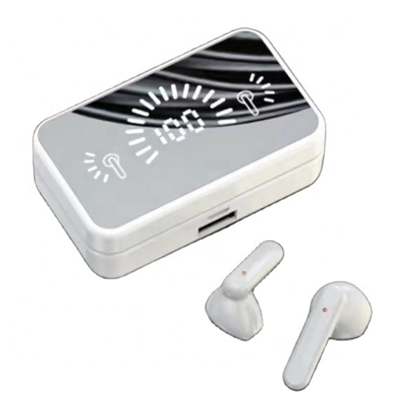 S20 Power Bank Wireless Headphones 2 in 1 S20 Mirror TWS Earbuds Intelligent LED Digital Display Earphones 9D Headsets S20