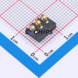 GT-BTP30003-0240B-019A Blade/Spring Contact Battery Connector SMD,P=3mm Connector Spring Contact Type 3mm 3P Vertical Mount - Product Image 1