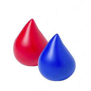 Boules anti-stress de haute qualité en mousse PU, cadeaux en forme de goutte d'eau - Product Image 2