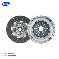 Plaque de pression et disque entraîné d'embrayage double 325 mm Mopar 4.0L d'origine et neufs pour Foton 14 cannelures pour pièces de camion SINOTRUK HOWO