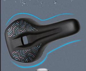 <span class=keywords><strong>Selle</strong></span> de vélo <span class=keywords><strong>ultra</strong></span>-souple avec creux central pour VTT, vélo de route et camping - Product Image 6