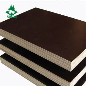 F17胶合板用于混凝土硬木芯WBP胶水模板胶合板1200x1800x17mm毫米