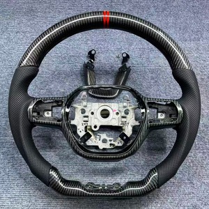 Volant en fibre de carbone forgé YTcarbon pour voitures de course sur <span class=keywords><strong>circuit</strong></span> Time Attack pour Civic Si Hatchback Type R - Product Image 6