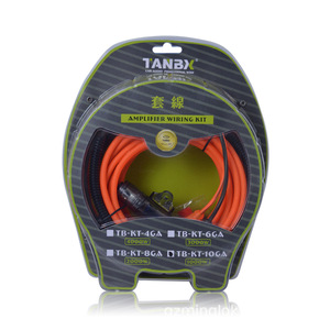 ชุดสายไฟเครื่องขยายเสียง T'ANBX 4GA 3000W สำหรับรถยนต์ ระดับมืออาชีพ - Product Image 1