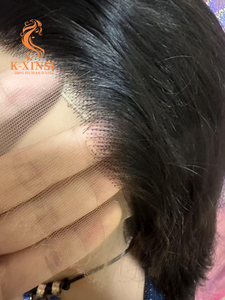 Peluca frontal completa HD al por mayor, <span class=keywords><strong>cabello</strong></span> humano natural virgen indio con ondas corporales, pre-arrancada, para mujeres afroamericanas, con encaje frontal y <span class=keywords><strong>cabello</strong></span> <span class=keywords><strong>de</strong></span> bebé - Product Image 4