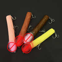 Leurre de pêche artificiel flottant 150mm 45g pour eau salée, type crayon, pour pêche au lancer, pour la pêche au bar et au vairon, wobblers