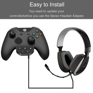 Xbox One Stereo <b>Headphone</b> <b>Adapter</b> ZX1255 Black White Audio Interface For Xbox S X Controller Gaming Accessory - Product Image 2