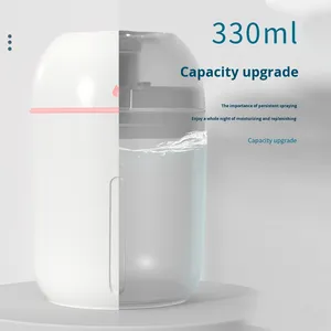 Modern Style Rechargeable 330ml Mini Plastic Air Humidifier Humidistat Portable Essential Oil Aroma <b>Diffuser</b> Colored Household - Product Image 3