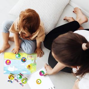 Autocollant d'encouragement de récompense d'enseignant espagnol de motivation Espanol dans 36 conceptions animales pour des professeurs, utilisation de salle de classe - Product Image 6