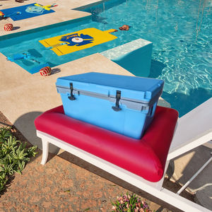 Station de remplissage d'eau gonflable en PVC personnalisée, flotteur rafraîchisseur, porte-gobelet flottant, plateau de <span class=keywords><strong>piscine</strong></span> flottant avec <span class=keywords><strong>pompe</strong></span> à air à vendre - Product Image 2