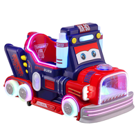 Manège interactif à monnayeur pour enfants, voiture de dessin animé à bascule, équipement de divertissement pour centre commercial, aire de jeux, salle d'arcade - Vente chaude