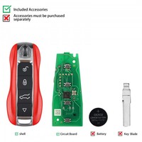 Nouvelle clé intelligente universelle Xhorse XSPS01EN PRO.S Style XM38 à 4 boutons en matériau PP pour VVDI KEY TOOL PLUS/KEY TOOL MAX PRO