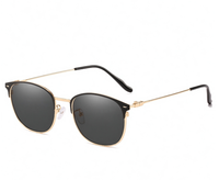 Nouvelles lunettes anti-lumière bleue pour femmes, monture carrée, effet amincissant, verres plats photochromiques, look haut de gamme, populaires en ligne