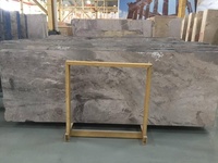 Dalles de marbre gris BOTON STONE, coupées sur mesure, pour murs, escaliers et colonnes, style chinois