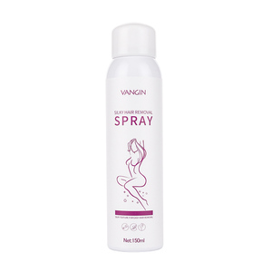 VANGIN 98ml 150ml crema depilatoria a base de hierbas espuma olor Natural depilación <span class=keywords><strong>Spray</strong></span> para cara cuerpo piel química lechosa para hombres y mujeres - Product Image 4