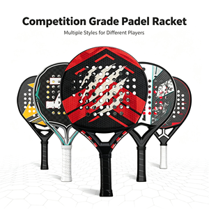 Raquette de pickleball de qualité supérieure, design large, professionnelle, en fibre de carbone 3K, résistante aux chocs, qualité tournoi, nylon, fabricant OEM - Product Image 1