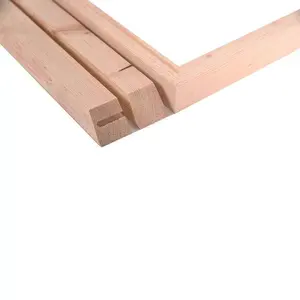 Tongkat perenggang kanvas kayu Solid bagian dalam kerangka kayu DIY ukuran kustom baru pabrik untuk melukis persediaan seni dapat disesuaikan teknologi tinggi