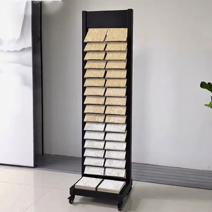 Espositore in Acciaio per Pietre Personalizzato Direttamente dalla Fabbrica per Marmo Granito Quarzo Alta Qualità Scaffale Metallico Impilabile - Product Image 2