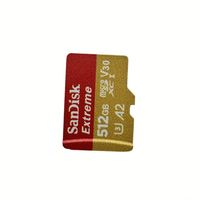 Carte mémoire SD Sandisk Extreme 100% originale V30 U3 A2, carte mémoire TF, carte SD, adaptée aux caméras 4K