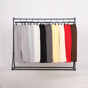 Pantalones Casuales de Hip Hop para Hombre, 350 g/m², Pantalones Deportivos Holgados, Pantalones Rectos de Forro Polar, Pantalones con Logotipo Personalizado - Product Image 3