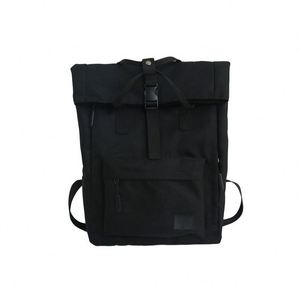 Sac à dos à enroulement pour étudiants, sac à dos de ville à enroulement tendance, sac à dos de voyage urbain, sac à dos de vélo, sac à dos écologique - Product Image 5