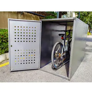 Uzay tasarrufu bisiklet kutusu soyunma açık depolama mobilyaları bisiklet istasyonu bisiklet dolapları park istasyonu depolama tesisleri