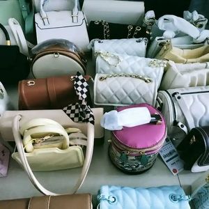 Bolsos de Diseñador de <span class=keywords><strong>Lujo</strong></span> Usados en Venta, Bolsos de <span class=keywords><strong>Mano</strong></span> de Colores Variados, Bolsos Cruzados de Cuero de Alta Calidad para Mujer, Envío Aleatorio - Product Image 5