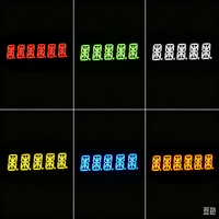 Afficheur numérique LED alphanumérique à 6 chiffres et 14 segments, 0,4 pouce, rouge, Houkem-4061-bsr, OEM