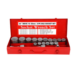 Chrome Vanadium <b>Socket</b> Set 36 41 50 Mm For Auto Machine Repair Tools - Product Image 4