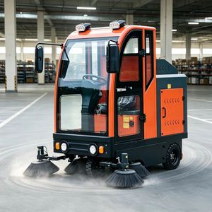Nuova Spazzatrice Elettrica Industriale da 700mm Extra Larga con Sistema di Raccolta Polvere per Aeroporti e Banchine - Product Image 2