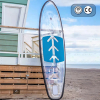 Hiby — planche de Surf supérieure à 11 pieds, Paddle avec support Transparent, livraison gratuite