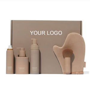 Marque privée Ensemble de cinq pièces Gant de bronzage Brosse Nourrissante Bronzage progressif <span class=keywords><strong>Mousse</strong></span> de bronzage instantanée à séchage rapide - Product Image 5