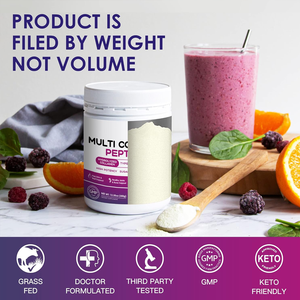 Colágeno Hidrolizado <span class=keywords><strong>en</strong></span> Polvo 350g, Suplemento de Colágeno con Vitamina C y Ácido Hialurónico, Apoya la Salud de la Piel, <span class=keywords><strong>Cabello</strong></span>, Uñas y Articulaciones - Product Image 6