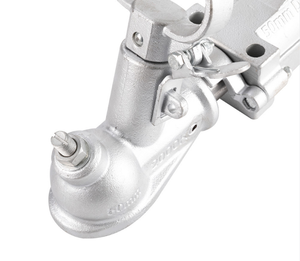 Attelage de remorque à commande manuelle 50 mm, 4 trous de fixation - Zinc - Capacité 2000 kg - Product Image 6